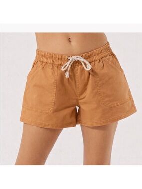 Pact Woven Twill Drawstring Short